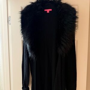 Lilly Pulitzer - Adeliane Faux Fur Cardigan